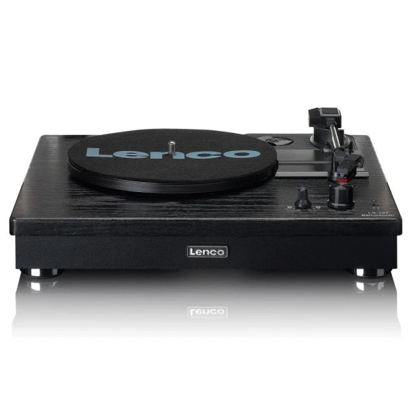 Lenco LS-101 BK Siyah Pikap Plak Çalar Hoparlörlü Bluetoothlu Auto-stop Özellikli - 10