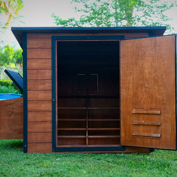 Mandu Ahşap Tavuk Kümesi (30 Tavuk) - 6