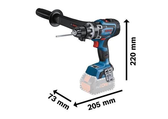 GSR 18V-150 C AKÜLÜ DELME VİDALAMA (SOLO) - 2
