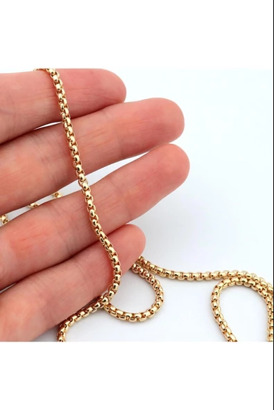 Pigado 316L Paslanmaz Çelik Zincir Erkek Kolye 70 cm - 4