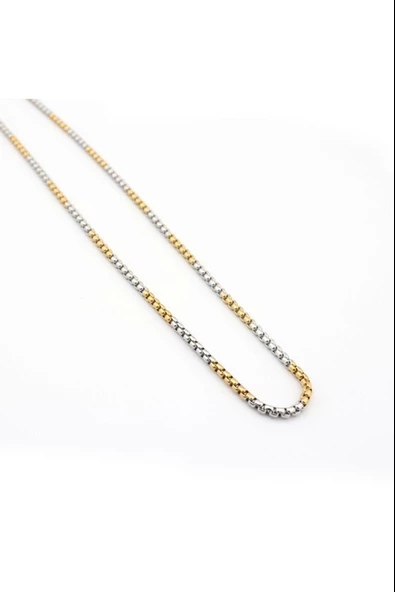 Pigado 316L Paslanmaz Çelik Zincir Erkek Kolye 70 cm - 9