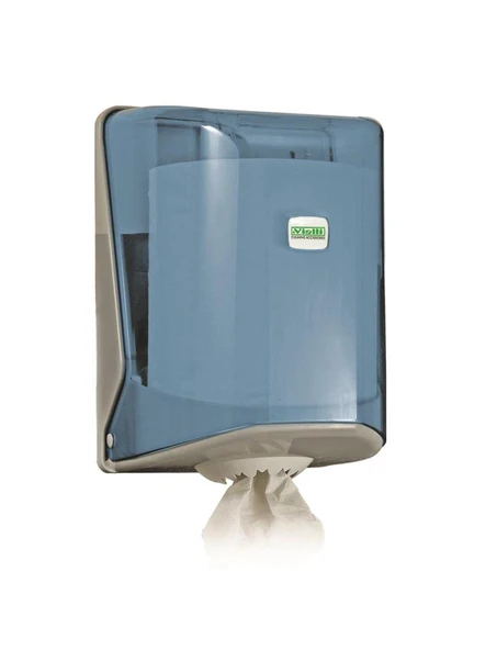 Omnipazar Vialli OG1T İçten Çekmeli Kağıt Havlu Dispenseri Şeffaf Transparan