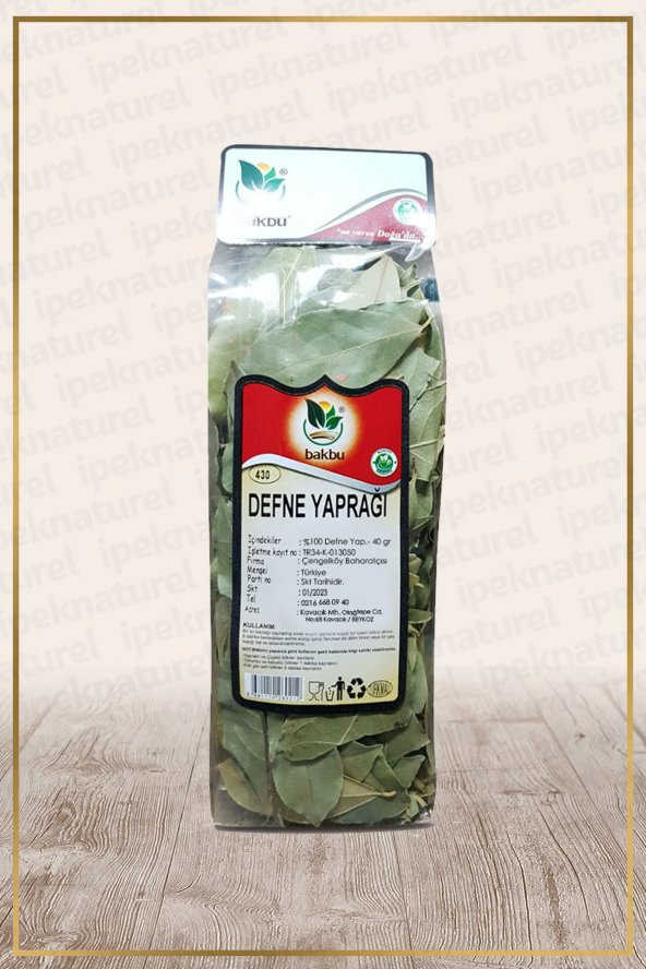 İpek Naturel Bakbu Defne Yaprağı (Laurus Nobilis)