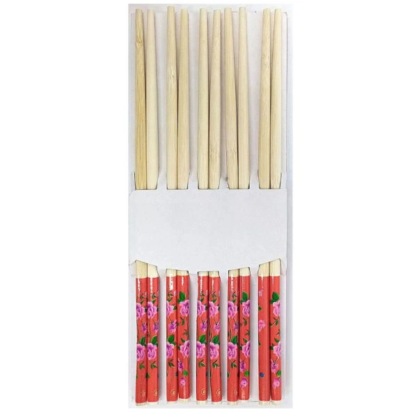 Chopstick Yemek Çubuğu Beşli Set No.5 - Resim 3