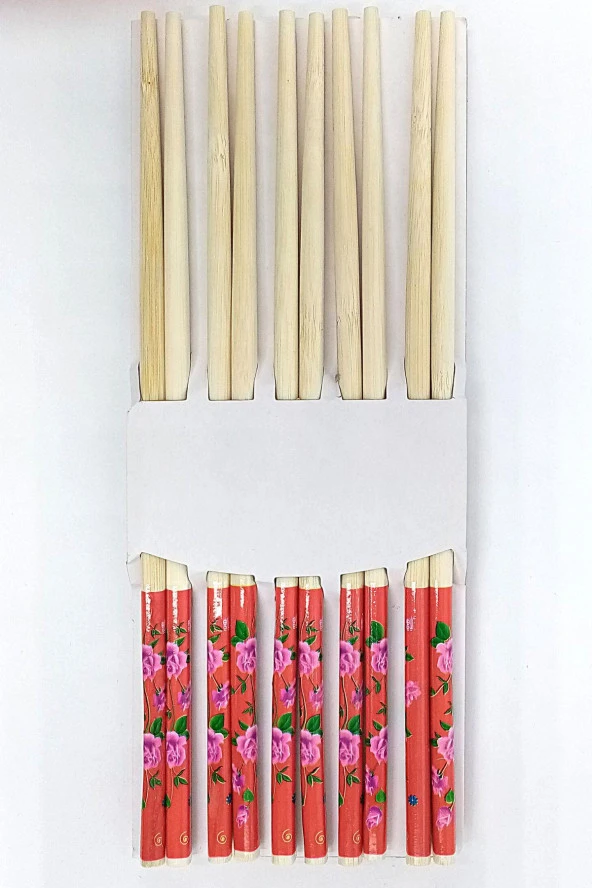 Chopstick Yemek Çubuğu Beşli Set No.5 - Resim 10