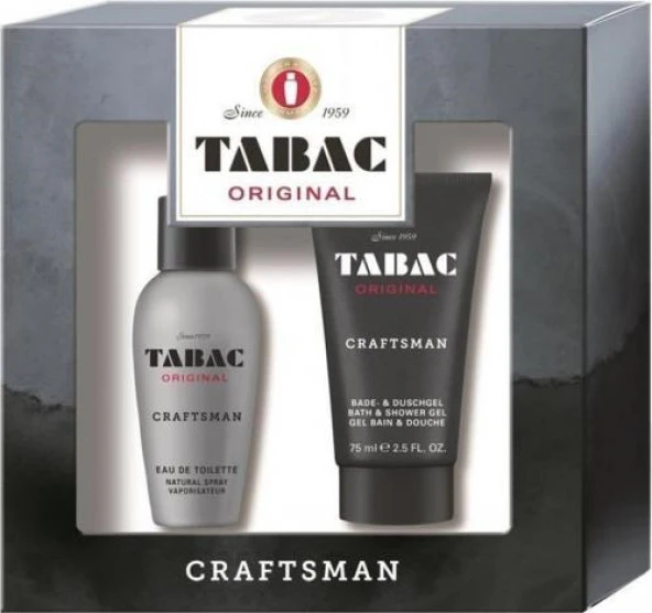 Tabac Craftsman Erkek Parfüm EDT 50 ML + Duş Jeli 75 ML