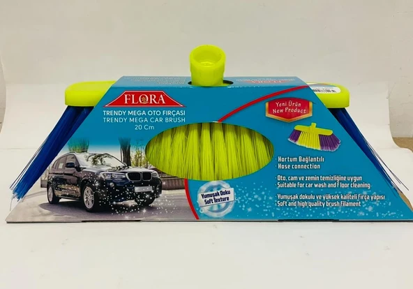 Mega Oto Yıkama Fırçası 20 Cm