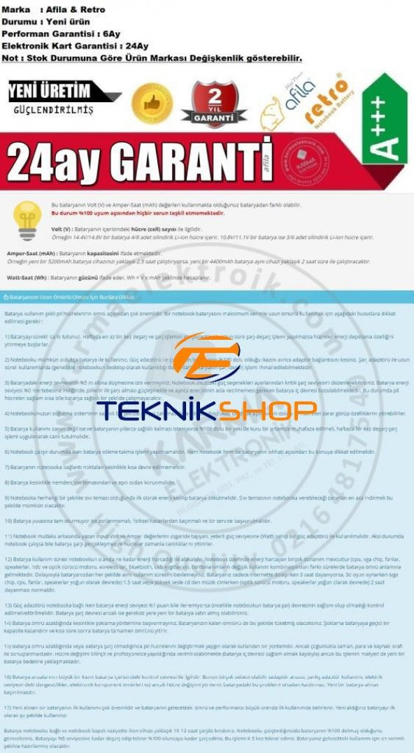 Acer Aspire E1-470 E1-470G Notebook Bataryası, Pili (4 Cell) - 8