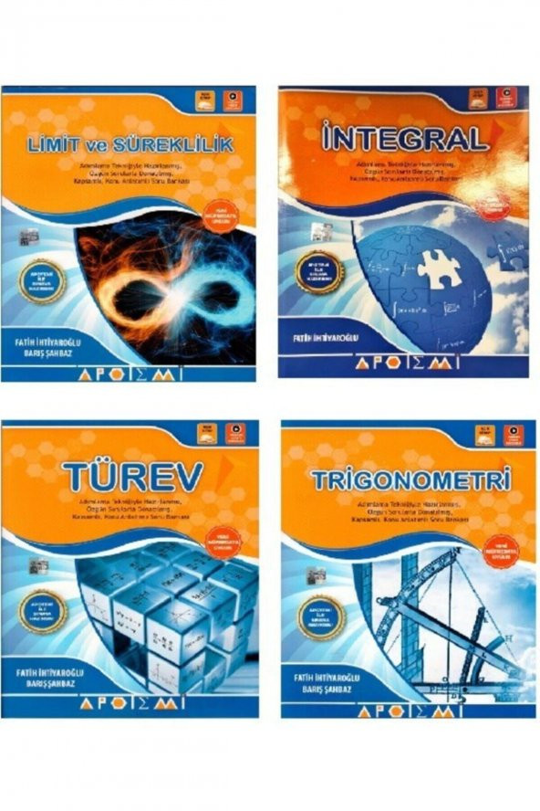 Apotemi Limit-türev-integral-trigonometri Set-2022 ürün görseli 1