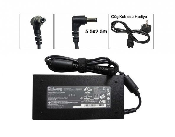Msi MS-1795, MS-1796, MS-1799 Notebook Adaptör, Şarj Cihazı 150W (Orjinal Ürün) - 2