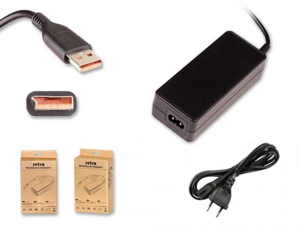 Lenovo IdeaPad Yoga 900-13ISK, 900-13ISK2 Adaptör, Şarj Cihazı 65W - Resim 5