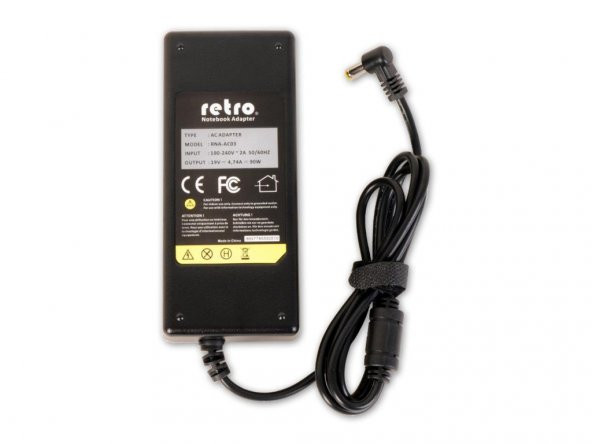 Acer Aspire 5520, 5520G, 5530, 5530G Notebook Adaptörü (19v 4.74A) - 4