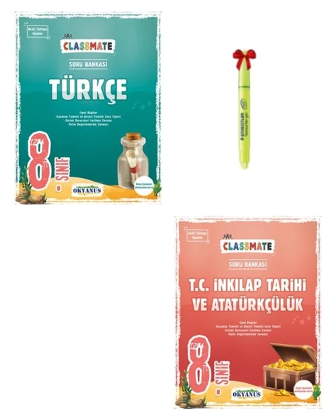LGS 8.Sınıf Classmate Türkçe İnkılap Soru Bankası