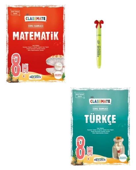 LGS 8.Sınıf Classmate Matematik Türkçe Soru Bankası