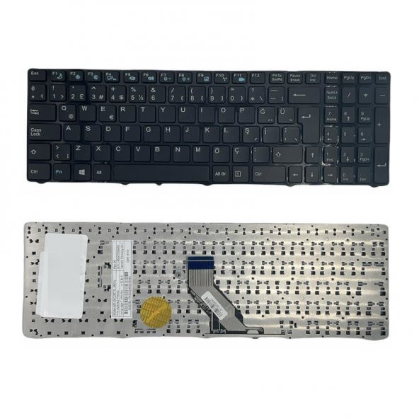 Casper Nirvana MT50-S-B, MT50-S-C Uyumlu Laptop Klavye Siyah TR