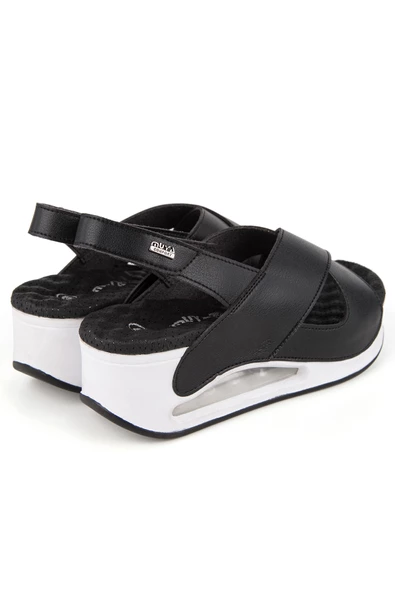 MUYA Orthopedix Assos Anatomik Air Max Tabanlı Cırtlı Kadın Sandalet 31213 - 10