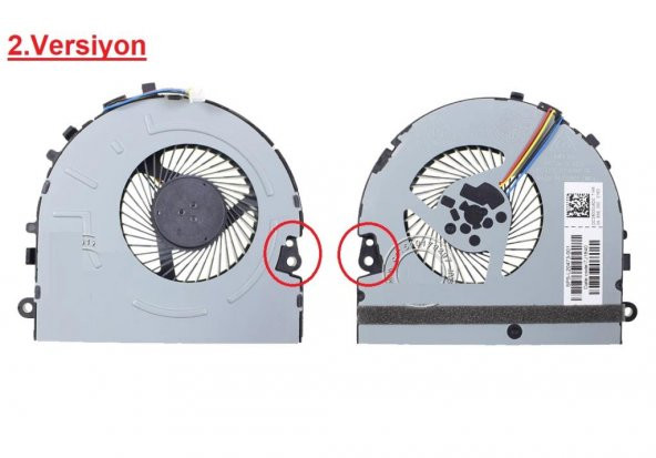 Hp 15-DA2003nt 9CR32EA 15-DA2023NT 9CT89EA Notebook Fan Ver.2 - 2
