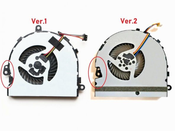 Hp 15-DA2006NT 9CN48EA 15-DA2007NT 9CU36EA Notebook Fan Ver.2 - 4