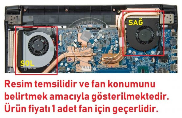 Monster Tulpar T7 V10.1, T7 V10.1.1 Notebook Fan (Sol) - 4