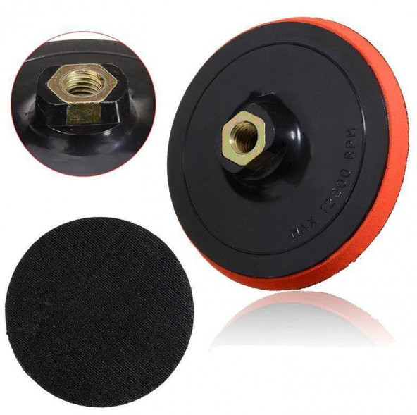 Cırt Zımpara Disk Tabanı Altlığı Zımpara Tabanı 115 mm