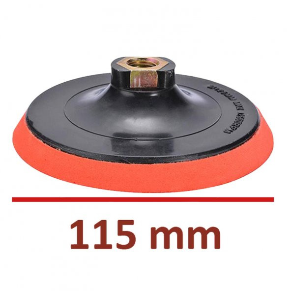 Cırt Zımpara Disk Tabanı Altlığı Zımpara Tabanı 115 mm - 3