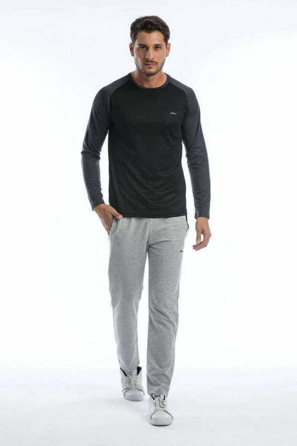 Slazenger Radu Erkek T-Shirt Siyah - 6