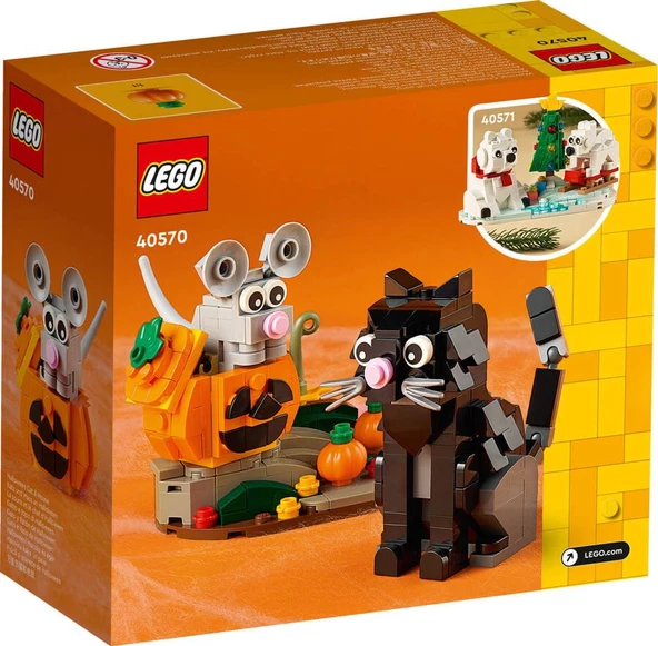 Lego Brickheadz 40570 Halloween Cat And Mouse - 2