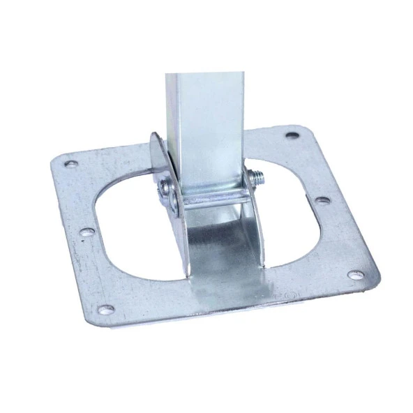 Sofra Ayağı Metal Çinko Katlanır Yer Sofrası Sini Altı 25 Cm - 3