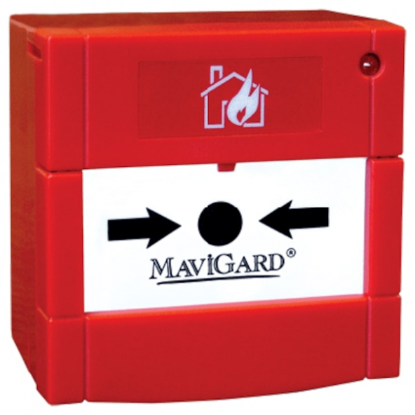 Mavigard MG-8110 Adreslenebilir Yangın Butonu (reset özelliği)