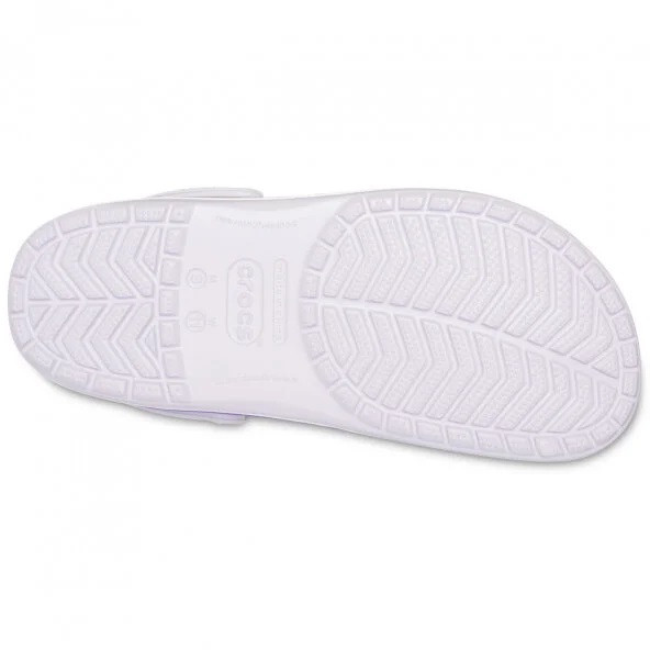 Crocs Lila Unisex Crocband Kenarı Mor Çizgili Terlik. 11016 - 4