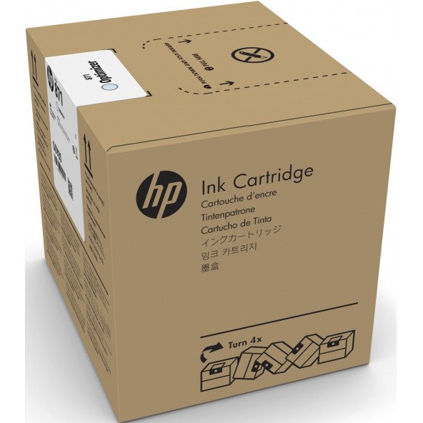 PlotterSarf HP 871C (G0Y85A) Latex Mürekkep Kartuşu Optimizer 3 Lt - 1