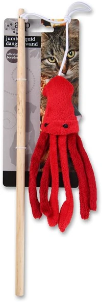 Afp 2082 Ahtatop Oyuncaklı Kedi Oltası 35 cm. ürün görseli 1