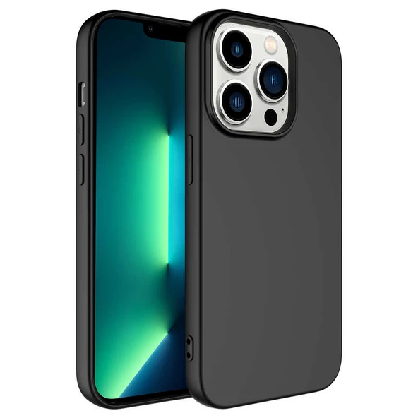 Vendas iPhone 14 Pro Max (14 Pro Max Uyumlu) W-Lansman Serisi İçi Kadife İpek Dokulu Lansman Kılıf + Seramik Nano Ekran Koruyucu - 5