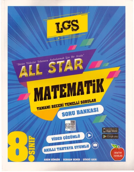 NEWTON 8.SINIF ALL STAR MATEMATİK SORU BANKASI - Resim 2