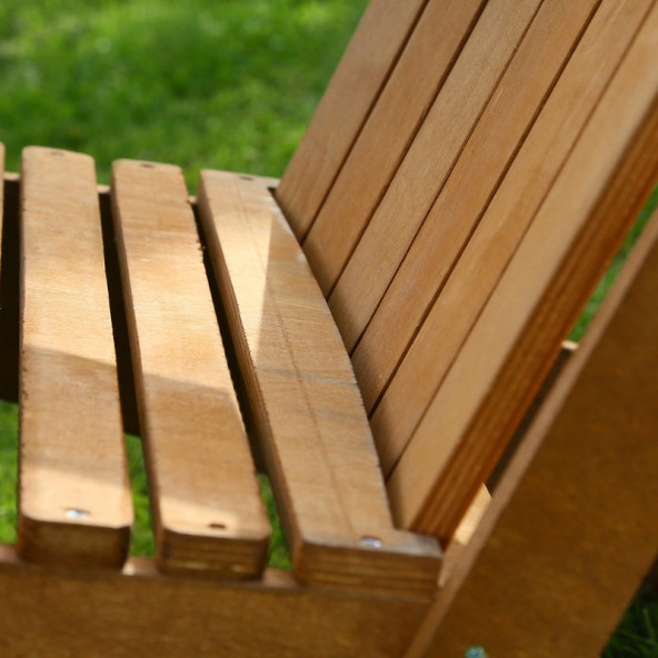 MANDU Adirondack (Ahşap Bahçe Sandalyesi) FINDIK - 2