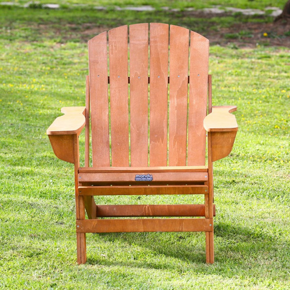 MANDU Adirondack (Ahşap Bahçe Sandalyesi) FINDIK - 6