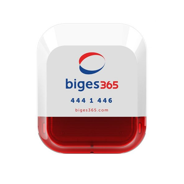 Biges365 BGS365-WOSR IoT Kablosuz Dış Ortam Harici Siren