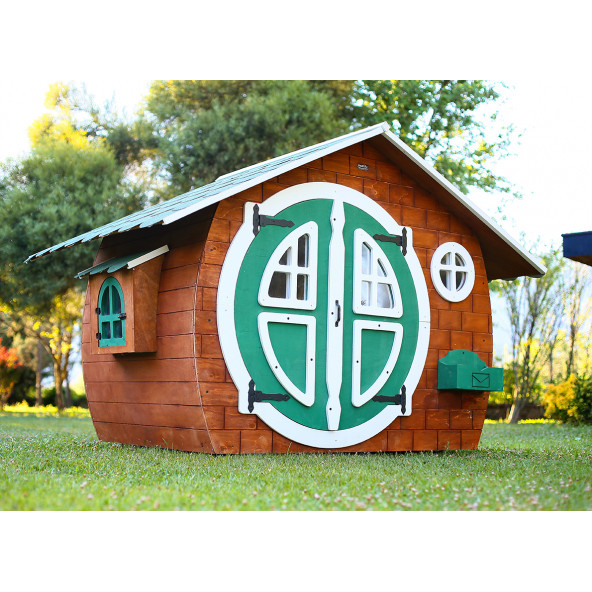 MANDU Ahşap Çocuk Oyun Evi (Playhouse) Hobbit