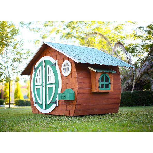 MANDU Ahşap Çocuk Oyun Evi (Playhouse) Hobbit - 2