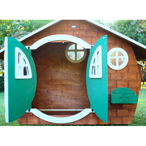 MANDU Ahşap Çocuk Oyun Evi (Playhouse) Hobbit - 7