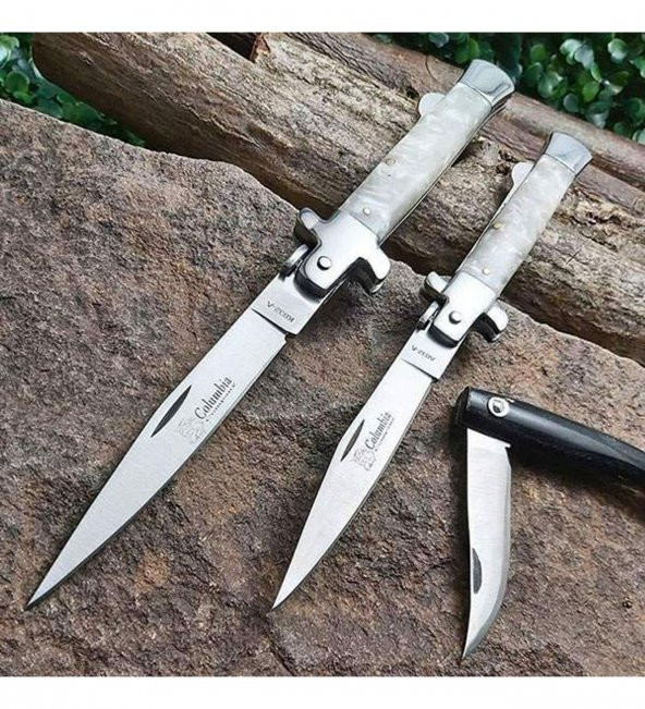 Supertrend 3lü Set 23 ve 20cm Columbia Spor Bıçakları ve Mini Ça
