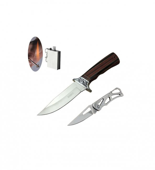 Supertrend Lanmarkk Serisi A058-1 26.5 CM Kamp Bıçak Seti 488