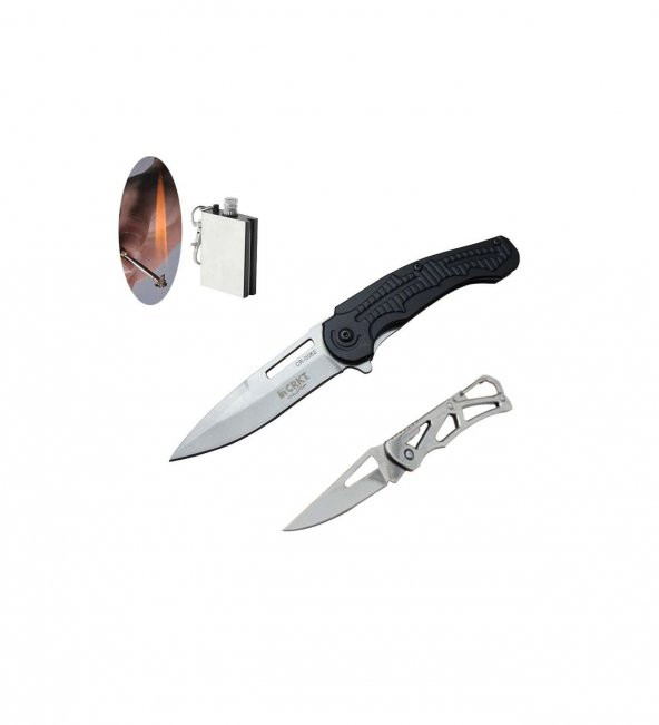 Supertrend CRKT Serisi CR-0062BK-17.5 CM 62BK Bıçak Seti 624