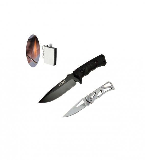Supertrend CRKT Serisi 1520 24 CM Pasific Tactical Bıçak Seti 58