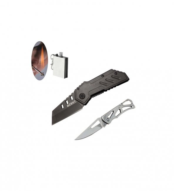 Supertrend CRKT Serisi 222BN BK 14 CM Nano Bıçak Seti 687