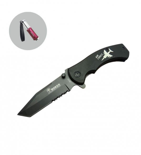 Supertrend Böker Serisi B016-21 CM Air Force Bıçak Lüx Set