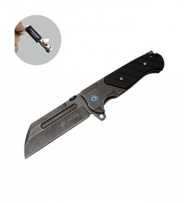 Supertrend Columbia Serisi 21TTX BK- 20 CM Wharncliffe Bıçak Lüx