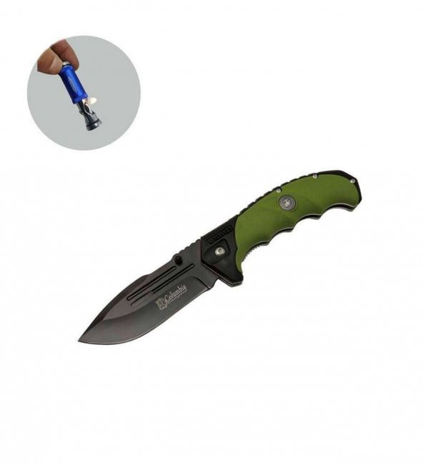 Supertrend Columbia Serisi FST-4008-B 22 CM G10 Yeşil Bıçak Lüx