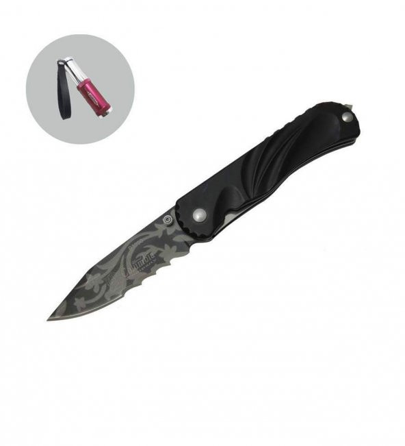 Supertrend Columbia Serisi B3990-19.5 CM Siyah Bıçak Lüx Set