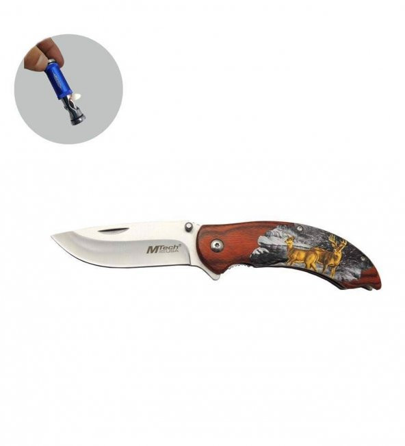 Supertrend M-tech Serisi Y-13 G 20 CM Geyik Bıçak Lüx Set